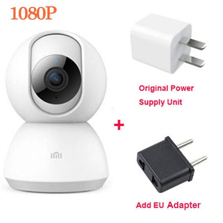 2019Xiaomi Mijia Smart Camera 1080P HD 360 Degree View Webcam PTZ Version Infrared Night Vision Wifi Camera Monitor Remote calls