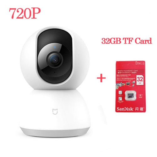 2019Xiaomi Mijia Smart Camera 1080P HD 360 Degree View Webcam PTZ Version Infrared Night Vision Wifi Camera Monitor Remote calls