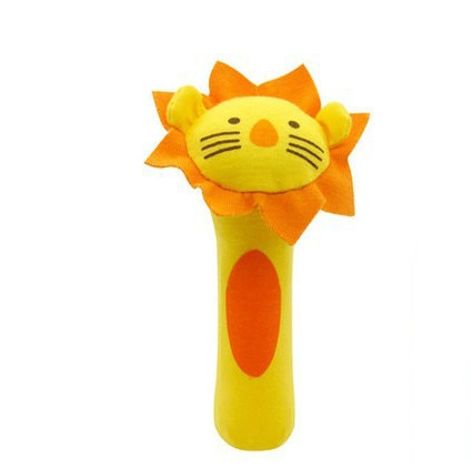 Baby Kids Bearoom Rattle Toys Cartoon Animal Plush Hand Bell Baby Stroller Crib Hanging Rattles Toys Infant Bed Hanging Gift