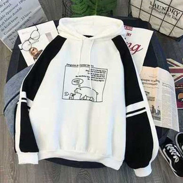 Hoodies Women Autumn Winter Trendy Korean Style Simple Casual Harajuku All-match High Quality Soft Loose Womens Clothing Chic