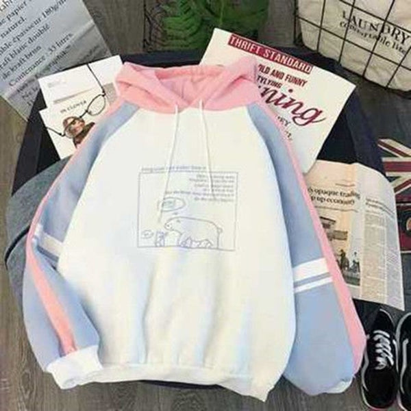 Hoodies Women Autumn Winter Trendy Korean Style Simple Casual Harajuku All-match High Quality Soft Loose Womens Clothing Chic