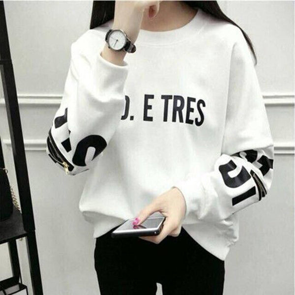 Hoodies Women Autumn Winter Trendy Korean Style Simple Casual Harajuku All-match High Quality Soft Loose Womens Clothing Chic