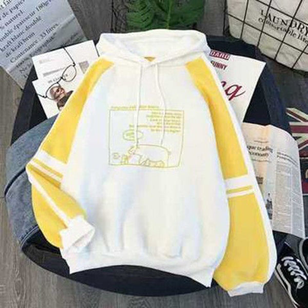 Hoodies Women Autumn Winter Trendy Korean Style Simple Casual Harajuku All-match High Quality Soft Loose Womens Clothing Chic
