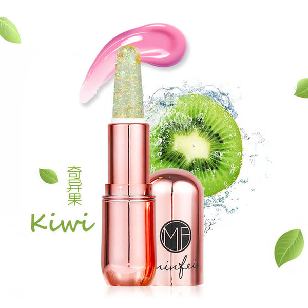 Moisturizer Long-lasting Lipstick Jelly Flower Lipstick Makeup Temperature Changed Color lipstick Transparent nude lipstick
