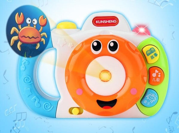 Promotion Toy Musical Instruments For Kids Baby Steering Wheel Musical Handbell Developing Educational Toys For Children Gift