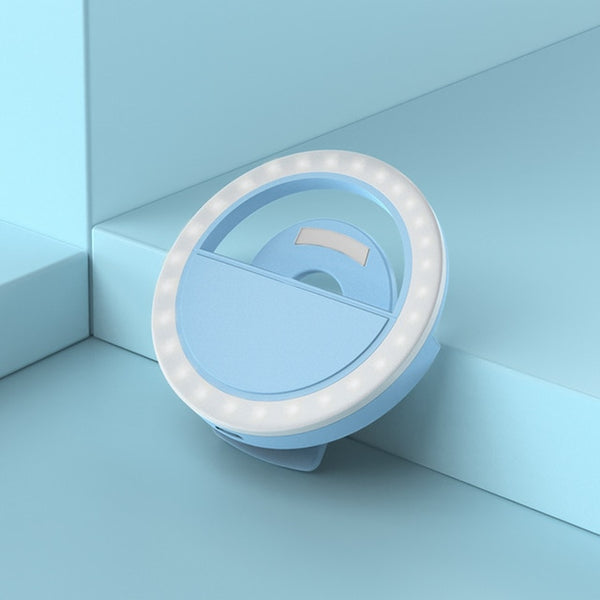 Coolreall LED Selfie Light Portable Mobile Phone Clip Lamp For iPhoneiPhone XR XS Max Samsung s10 note9 Led Ring Selfie Led Ring