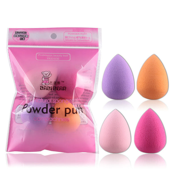 1/4/8pcs Mini Beauty Soft Makeup Sponge Puff Face Nose Facial Foundation Base Liquid Powder Blending Cosmetic Tool