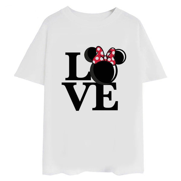 Luslos Hot Sale New Street Style Women Casual Short Sleeve O-neck Cotton T shirt Leopard High-heeled Printed Graphic Tees Female