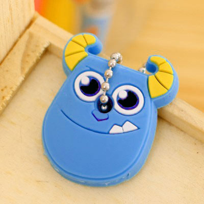 1pcs cartoon Silicone Protective key Case Cover For key Control Dust Cover Holder Organizer Home Accessories Supplies