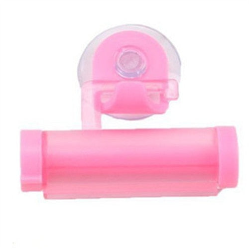 Suction Plastic Rolling Tube Squeezer Useful Toothpaste Easy Dispenser Bathroom Toothpaste Holder Bathroom Home Accessories