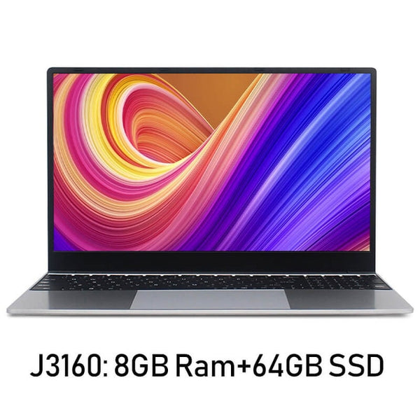 Ultrathin 15.6 Inch Intel i7 4650U Laptop 8GB RAM 1080P Notebook Windows 10 Dual Band WiFi Full Layout Keyboard Computer