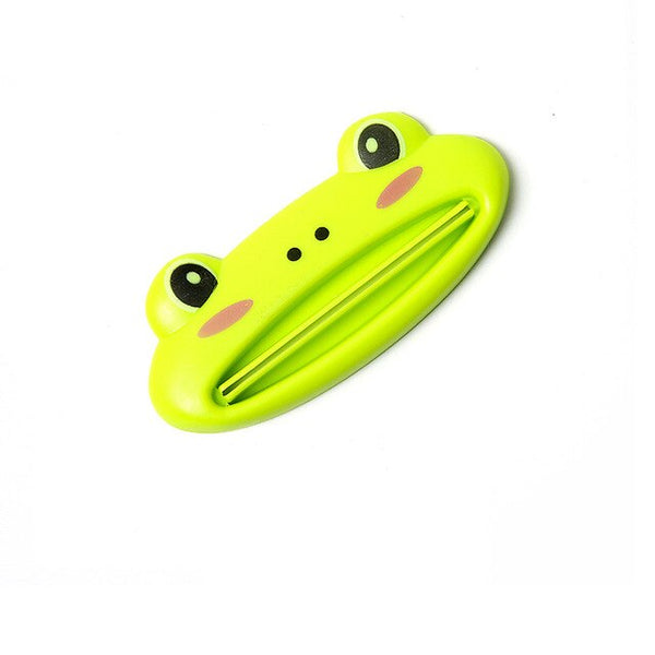 Hot 1pcs Animal Easy Toothpaste Dispenser Plastic Tooth Paste Tube Squeezer Useful Toothpaste Rolling Holder For Home Bathroom