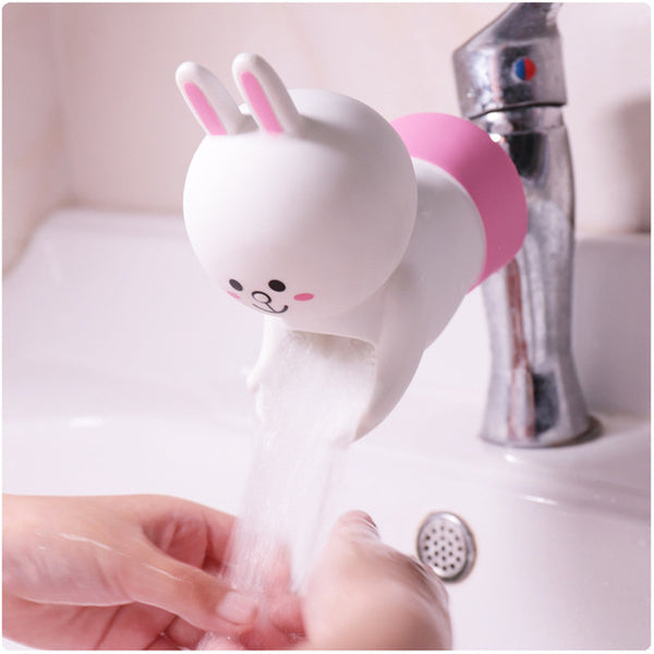 kids bathroom home accessories Cute tap Faucet Extender Minnie Cartoon nozzle for faucet Baby Washing Hand nozzle for crane