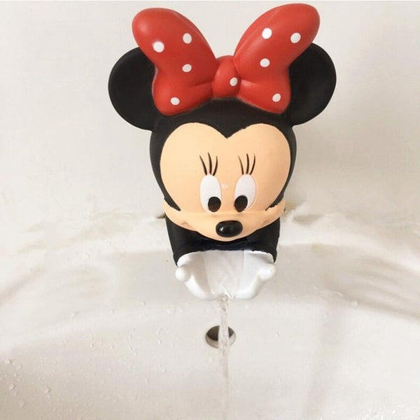 kids bathroom home accessories Cute tap Faucet Extender Minnie Cartoon nozzle for faucet Baby Washing Hand nozzle for crane