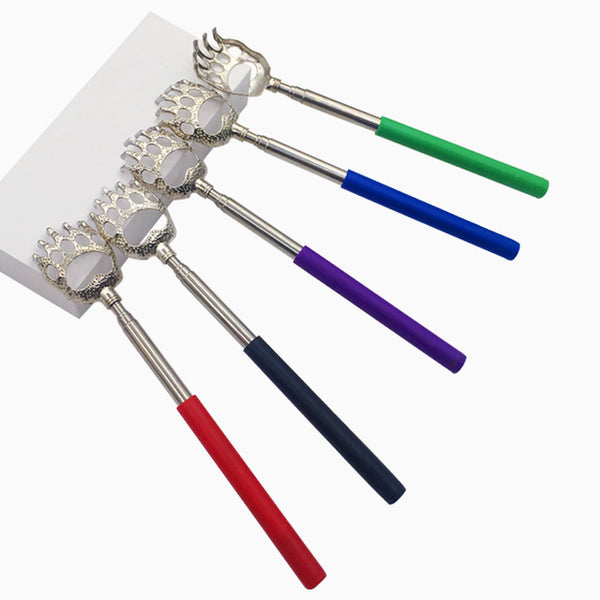 Back Scratcher Telescopic Scratching Backscratcher Massager Kit Back Scraper Extendable Telescoping Itch Health Products Hackle