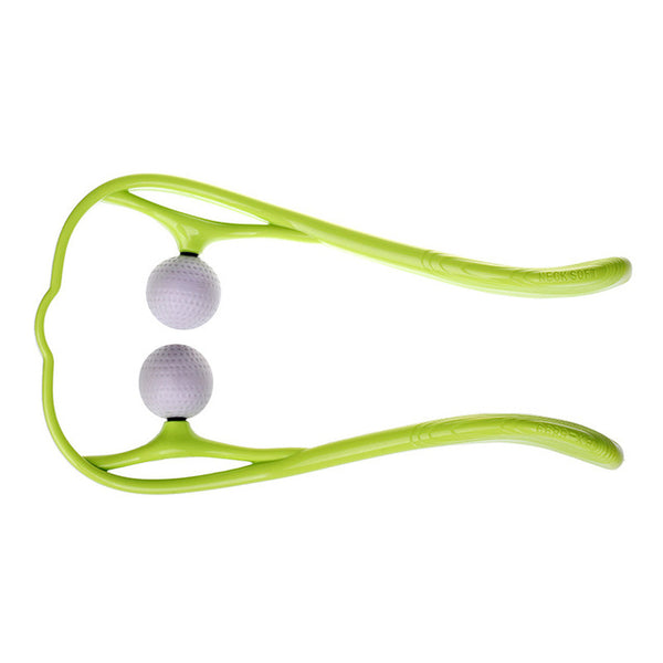 Cervical Massage Stick Body Neck Roller Massager U Shaped Manually Tool Health Therapy Stress Relax Soft Reduces Fatigue DFA