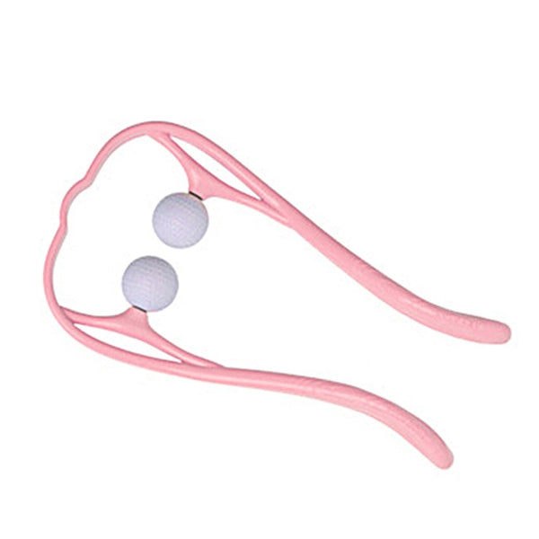 Cervical Massage Stick Body Neck Roller Massager U Shaped Manually Tool Health Therapy Stress Relax Soft Reduces Fatigue DFA