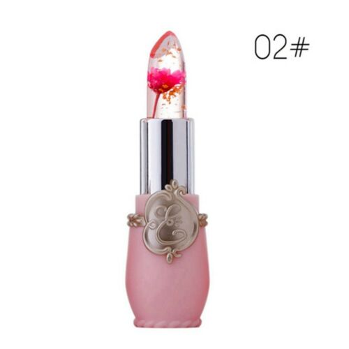 Beauty Lipstick Moisturizing Long Lasting Flower Crystal Jelly Lipstick Magic Temperature Color Changing Lip Balm Makeup