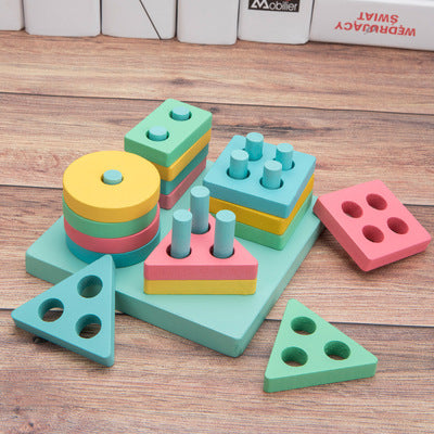Baby Toys Wooden Toys For Baby 0-12 Months Music Color Digital Cognition Early Educational Toys Tranining Kids Toddler Toys