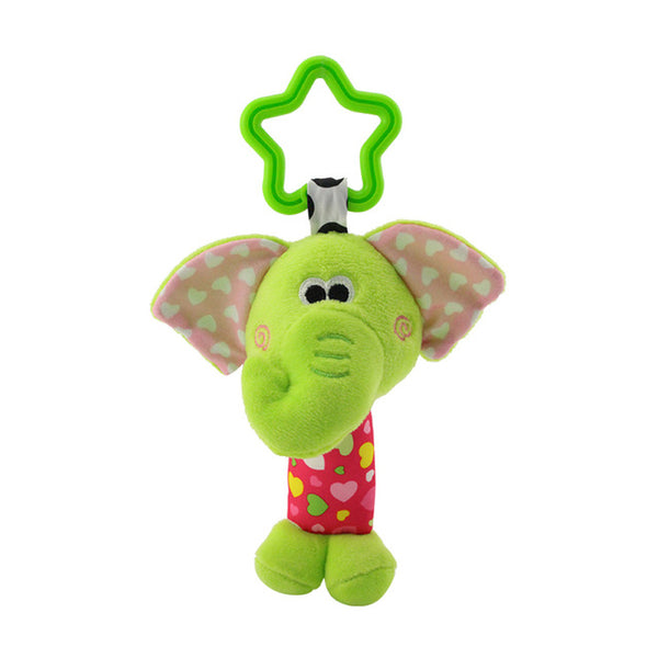 6 Styles Baby Kids Rattle Rattles Toys Kawaii Hanging Bell Newborn Infant Plush Animal Baby Hand Toys Crib Baby Stroller Cartoon