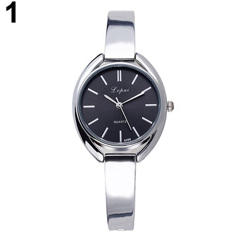 Women's Fashion Luxury Casual Jewelry Analog Slim Band Quartz Wrist Watch