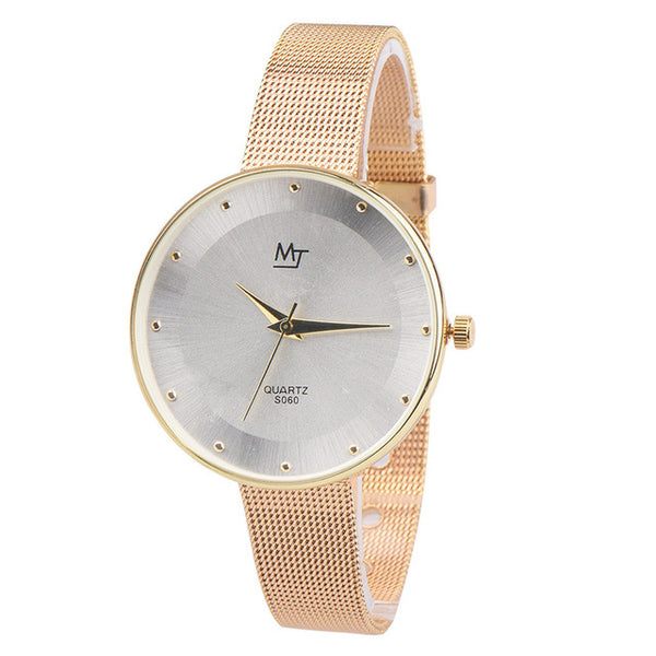 OKTIME brand 2017 New Woman lady girl high quality Women Fashion Analog Quartz Round Wrist Watch Watches Jewelry Dress May20