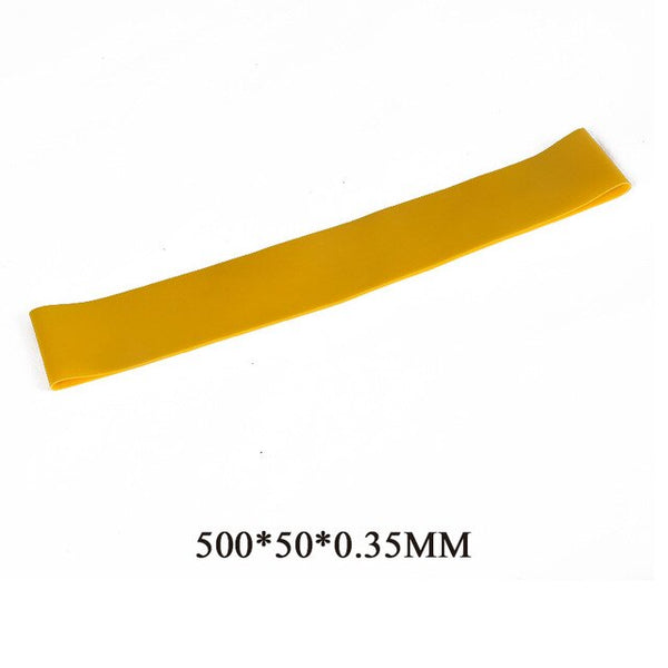 Yoga Resistance Rubber Bands Indoor Outdoor Pull Rope 0.35mm-1.1mm Pilates Sport Rubber Fitness Bands Crossfit Workout Equipment
