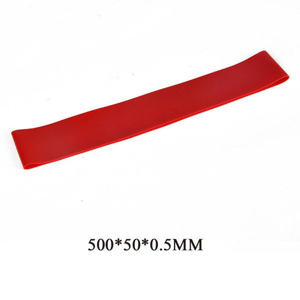 Yoga Resistance Rubber Bands Indoor Outdoor Pull Rope 0.35mm-1.1mm Pilates Sport Rubber Fitness Bands Crossfit Workout Equipment