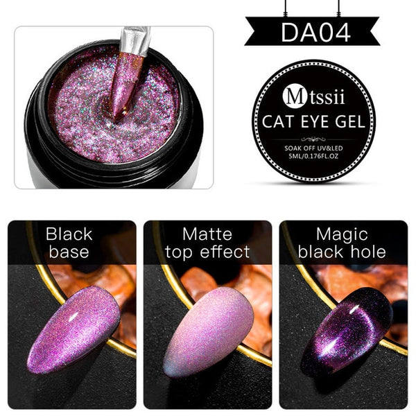 9D Magnetic Cat Eye Nail Gel Polish