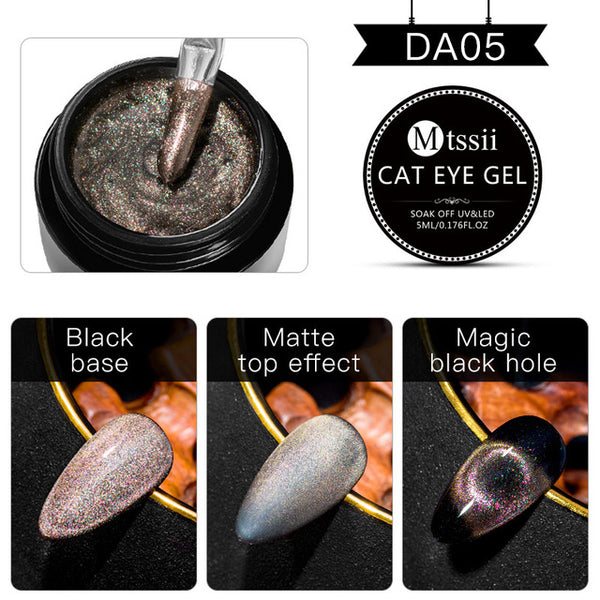 9D Magnetic Cat Eye Nail Gel Polish