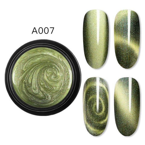 9D Magnetic Cat Eye Nail Gel Polish