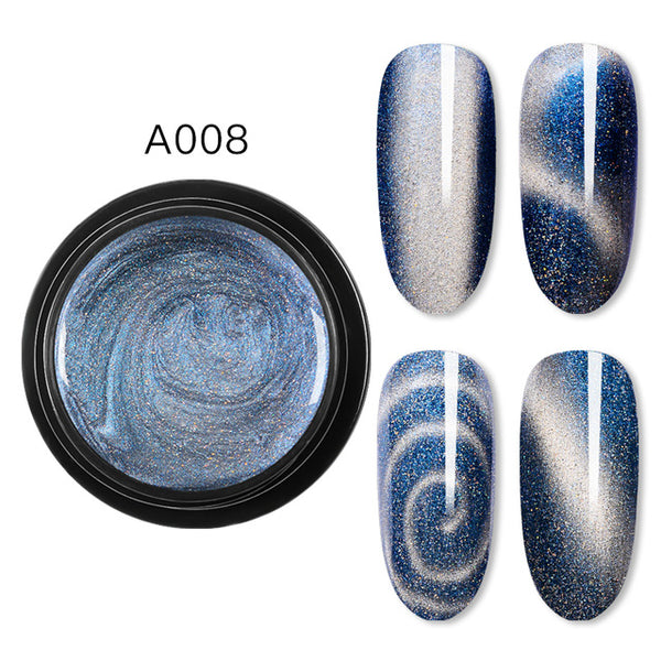 9D Magnetic Cat Eye Nail Gel Polish