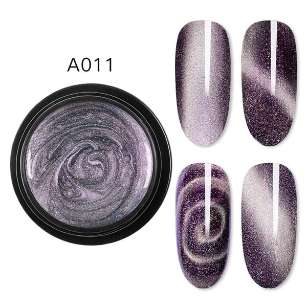 9D Magnetic Cat Eye Nail Gel Polish