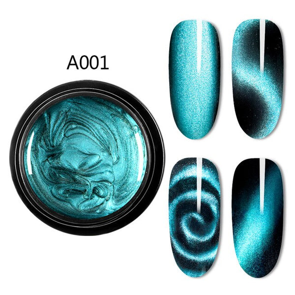 9D Magnetic Cat Eye Nail Gel Polish