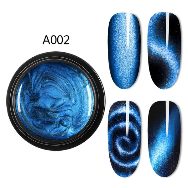 9D Magnetic Cat Eye Nail Gel Polish