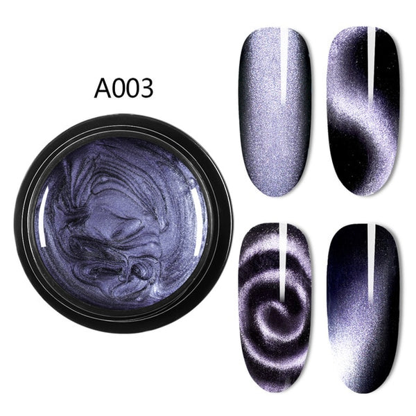 9D Magnetic Cat Eye Nail Gel Polish