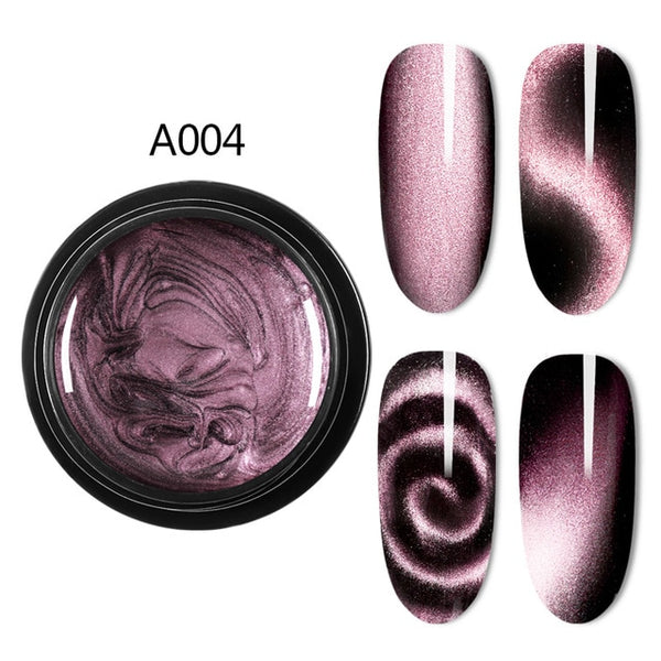 9D Magnetic Cat Eye Nail Gel Polish