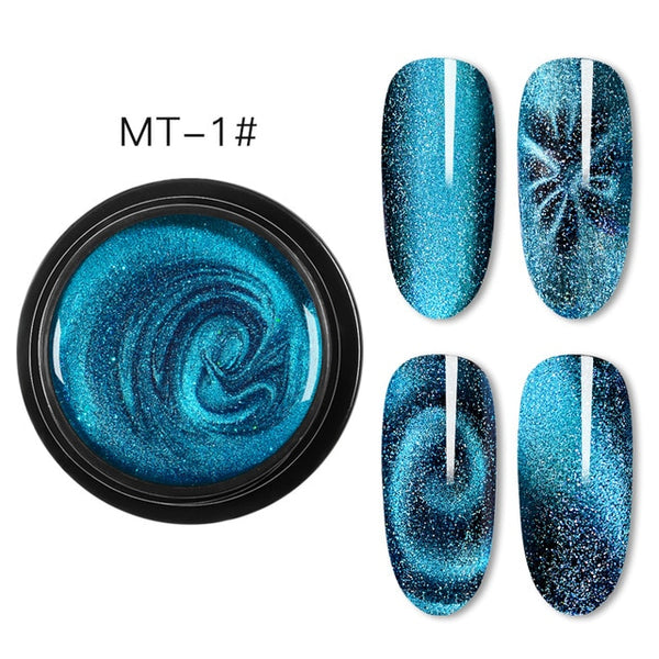 9D Magnetic Cat Eye Nail Gel Polish