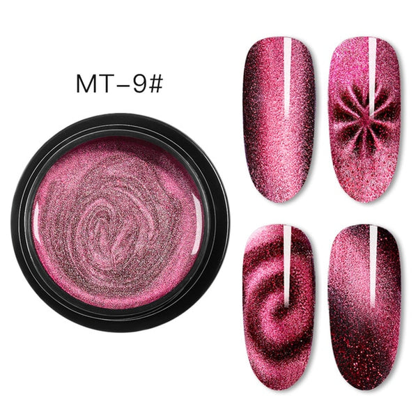 9D Magnetic Cat Eye Nail Gel Polish