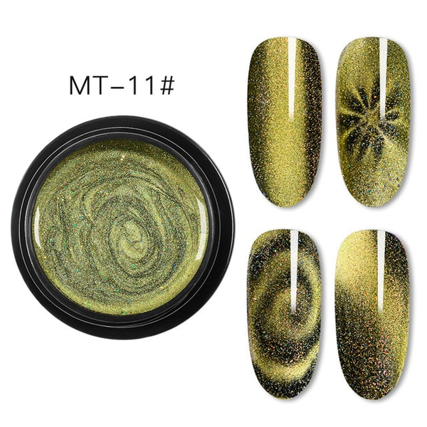 9D Magnetic Cat Eye Nail Gel Polish