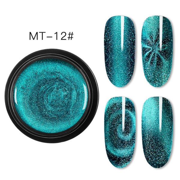 9D Magnetic Cat Eye Nail Gel Polish