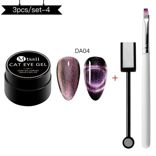 9D Magnetic Cat Eye Nail Gel Polish