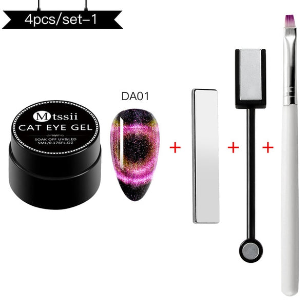 9D Magnetic Cat Eye Nail Gel Polish