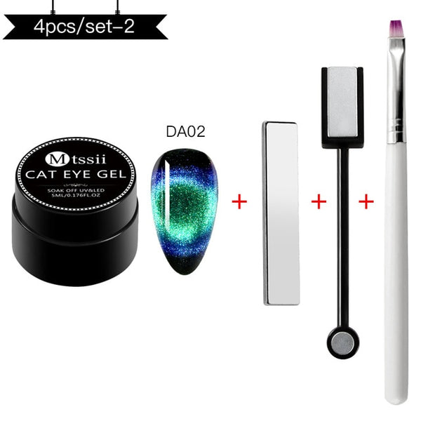 9D Magnetic Cat Eye Nail Gel Polish