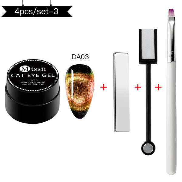 9D Magnetic Cat Eye Nail Gel Polish