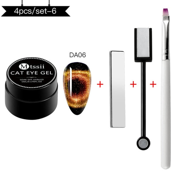 9D Magnetic Cat Eye Nail Gel Polish