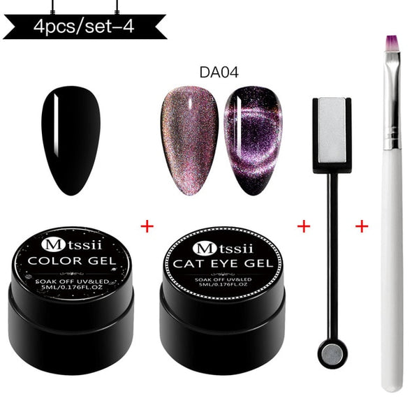 9D Magnetic Cat Eye Nail Gel Polish
