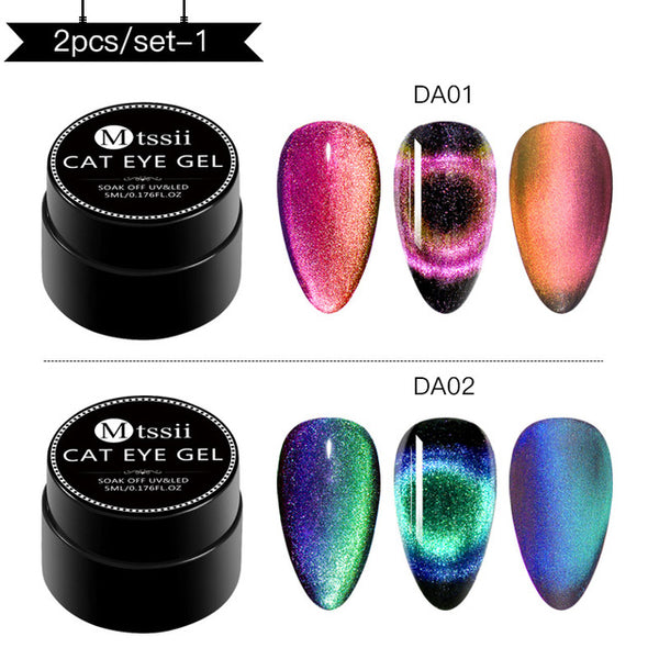 9D Magnetic Cat Eye Nail Gel Polish