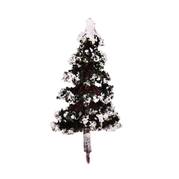 Home Decoration Accessories Plastic Crafts Kawaii Trees For Miniature Garden Ornament Dollhouse Plant Pot Diy Craft