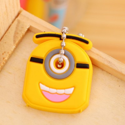 1pcs cartoon Silicone Protective key Case Cover For key Control Dust Cover Holder Organizer Home Accessories Supplies